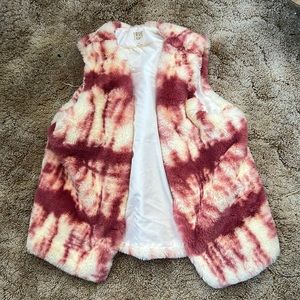 Faux fur vest